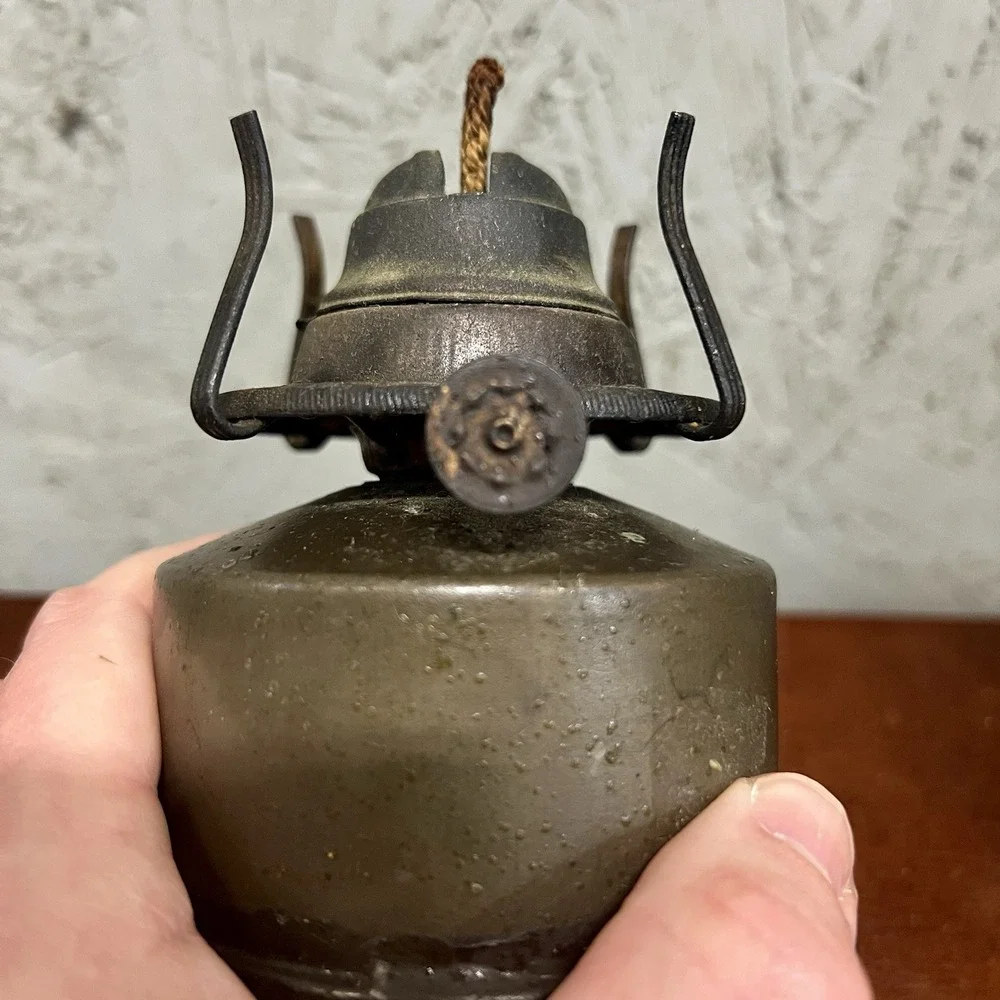 Antique Perkins Marine Oil Lamp Nautical Ship Lantern